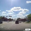 Traffic stop on orange Camaro on Northeast Main