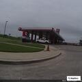 Suspicious vehicle behind QuikTrip in Ennis