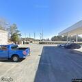 Welfare check for woman in white Volvo at gas station