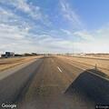 Fire on interstate near Port Six