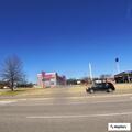 Two-car crash at Cobbs Ford Road gas station
