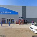 Traffic stop on red pickup in Walmart parking lot