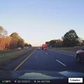 Driver in older truck unable to maintain lane