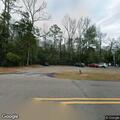 Tree blocking part of road near Wilderness Park