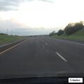 Driver swerving in dark pickup on Highway 377