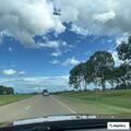 Vehicle fire on Highway 49 near Flora