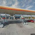 Non-injury crash at gas station on South Hampton Road