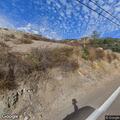 Motorcycle traffic hazard on curve in Jamul