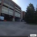 Person throwing items at loading dock