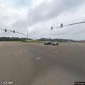 Disabled vehicle blocking turn lane at intersection
