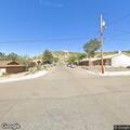 Bright handheld light reported on Stewart Street hill