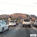 High-speed hit-and-run into center divide on Highway 67