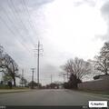 Pole blocking roadway at (number withheld) Park