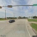 Traffic stop on black pickup on Westport Parkway