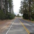 Small warming fire on Bucks Lake Road