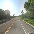 Box truck off roadside on Route 13 in Westdale