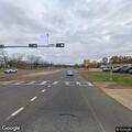 Abandoned SUV at Highway 11 intersection