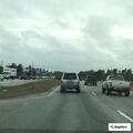 Reckless Cadillac Escalade reported on US 52