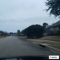 Near collision on service road at Meadowview