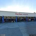 Person experiencing chest pain at Pep Boys parking lot