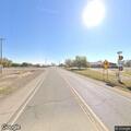 Roadside brush fire on Old Dexter Highway