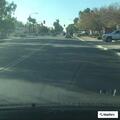 Crash involving Volkswagen at 7-Eleven parking lot