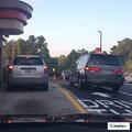 Crash with injuries at Chick-fil-A on Bullsboro Drive