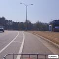 Officers check person in construction zone near campus