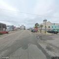 Traffic stop of blue Dodge Charger on Atlantic Avenue