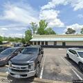 Three-car traffic accident in restaurant parking lot