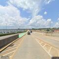 Traffic control at south terminal curve lanes