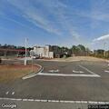 Car hits air machine on private property