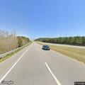 Traffic stop on gold Chevrolet SUV