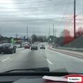 Traffic stop on black Hyundai at Candler and Shepherd