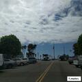 Person reports abdominal pain near main street in front of Clancy's