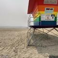 Lifeguards report two people on sand at area 66