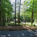 Tree blocking roadway on Washington Valley Road