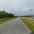 Traffic stop and crash involving GMC pickup