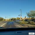 Traffic accident at Scottsdale and Carefree School