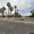 Trash fire at South El Cielo Road and Kirk Douglas Way
