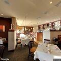 Driver leaves restaurant and drives erratically