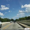 Brush fire near Waccamaw River Bridge in Conway