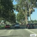 Possible street takeover at gas station