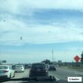 Drowsy driver in black Volkswagen on CA-57