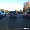 Report of impaired driver in black Jeep