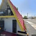 Disabled car blocking traffic lane on Rosecrans