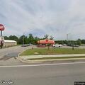 Two cars collide in restaurant parking lot