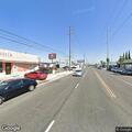 Overturned vehicle at 133rd Street and Inglewood Avenue