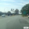 Car stopped on ramp while driver looks for lost phone