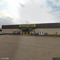 Officers check open front door at Lockesburg Dollar General
